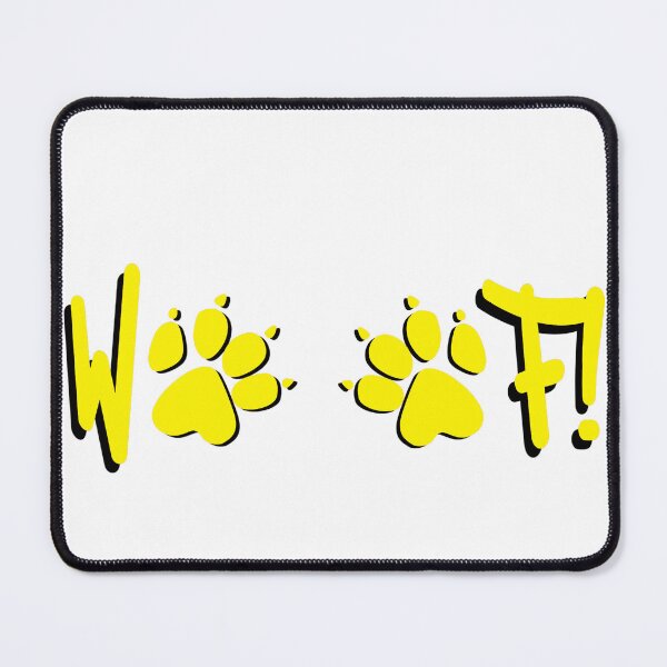 Item preview, Woof! - yellow Paws designed and sold by DF3.