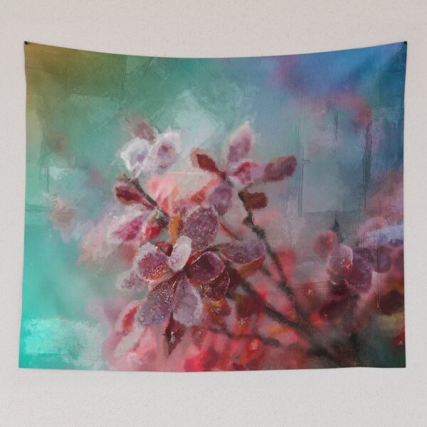 Item preview, Watercolor Barberry Blossoms designed and sold by ChiweenieHobbit.
