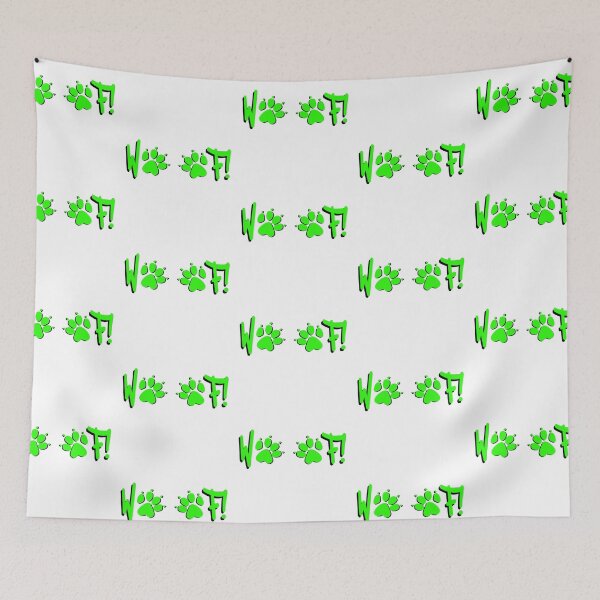 Item preview, Woof! - Green Paws designed and sold by DF3.