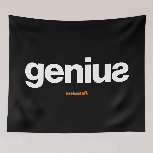 Item preview, 16197-04-BDK - Genius Type 4 (blanco) designed and sold by Uselesstuff.
