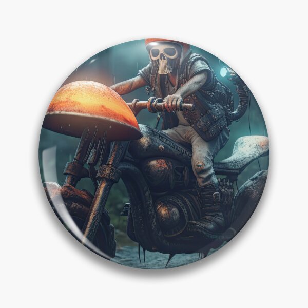 Item preview, Modern Mushroom Biker designed and sold by Diego Re.
