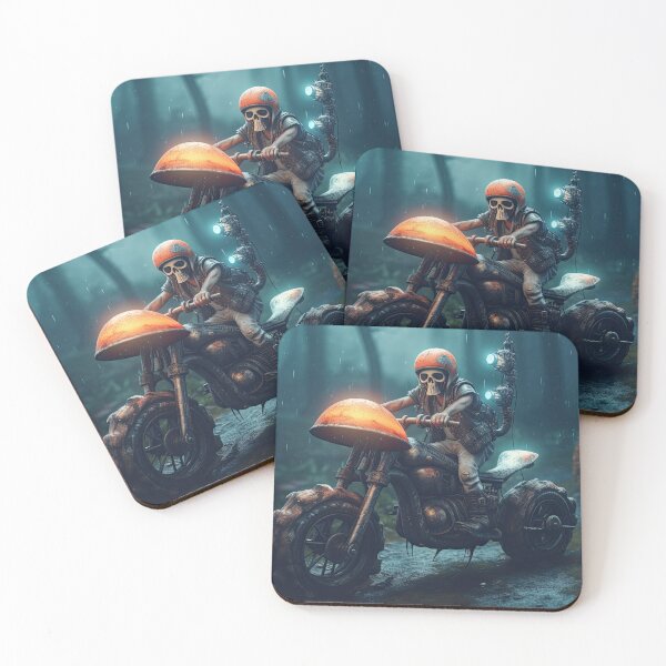 Item preview, Modern Mushroom Biker designed and sold by Diego Re.
