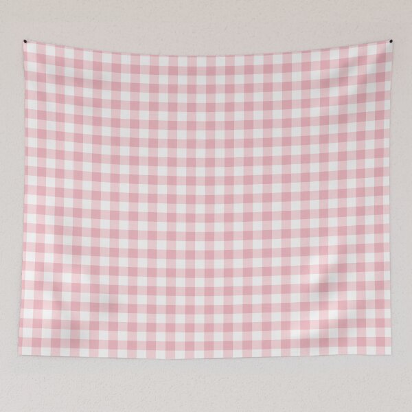 Item preview, Gingham - TIckled Pink designed and sold by Una Somerville.
