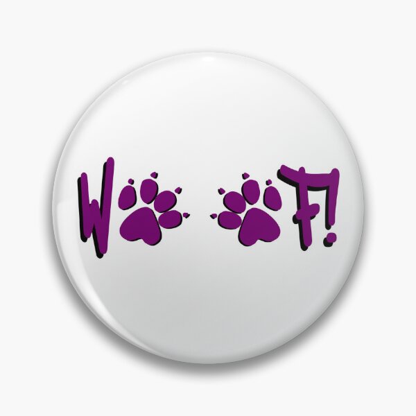 Item preview, Woof! - Purple Paws designed and sold by DF3.