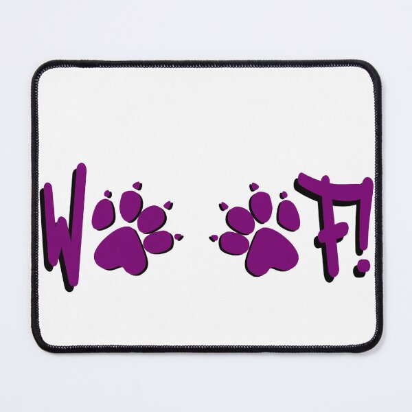 Item preview, Woof! - Purple Paws designed and sold by DF3.