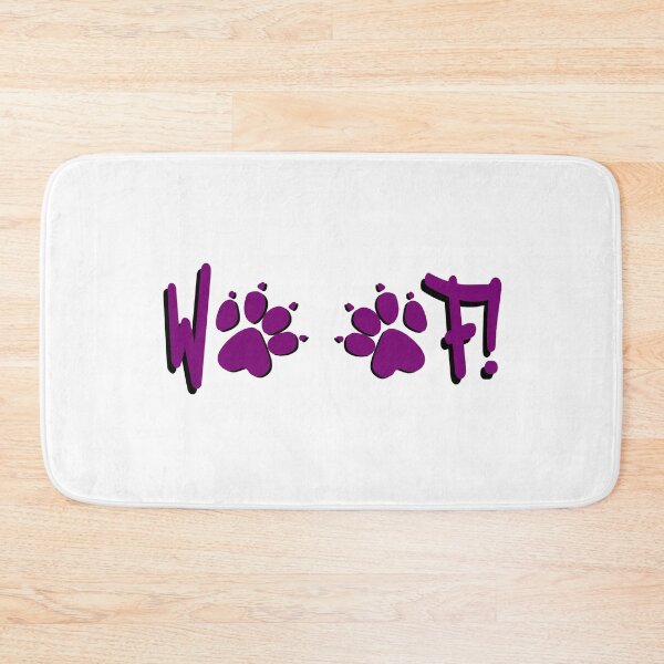 Item preview, Woof! - Purple Paws designed and sold by DF3.