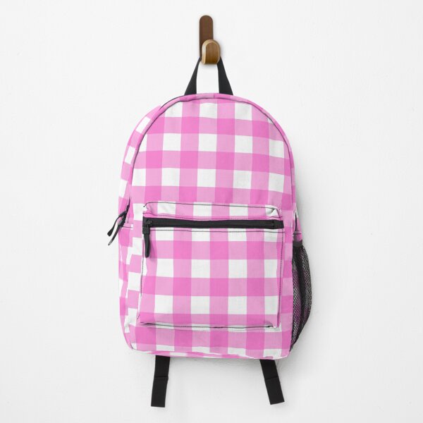 Item preview, Gingham - Hot Pink designed and sold by Una Somerville.