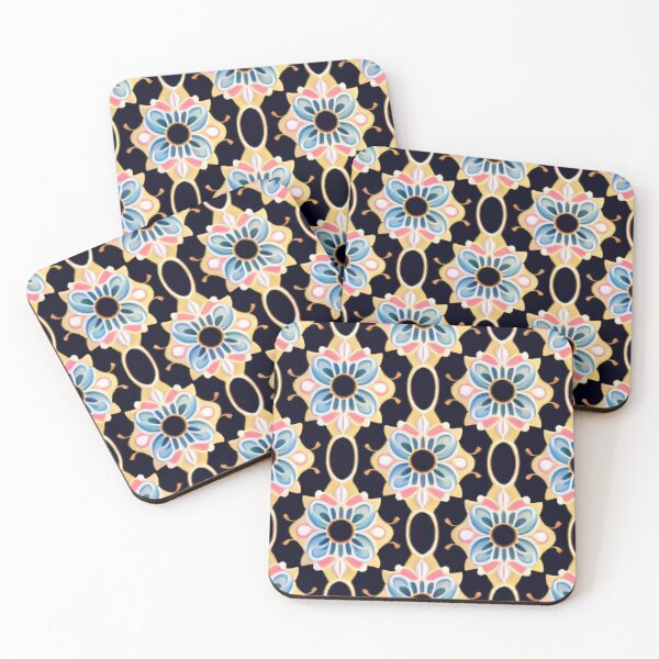 Item preview, Blue Floral Pattern designed and sold by Sweet-Medley.