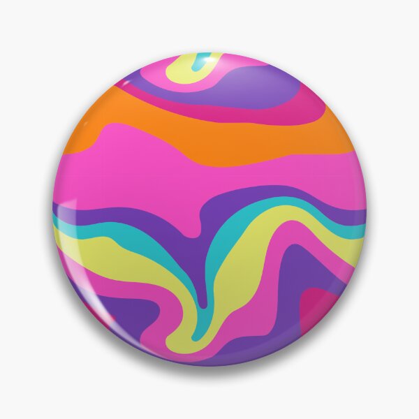 Item preview, Skate Park Curves - Multi Color Neons designed and sold by Una Somerville.