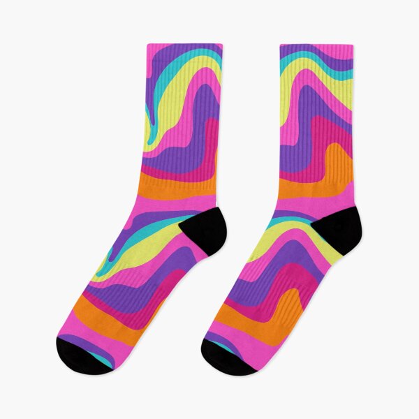 Item preview, Skate Park Curves - Multi Color Neons designed and sold by Una Somerville.