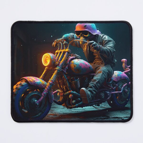 Item preview, Bad Ass Biker About To Take Off designed and sold by Diego Re.