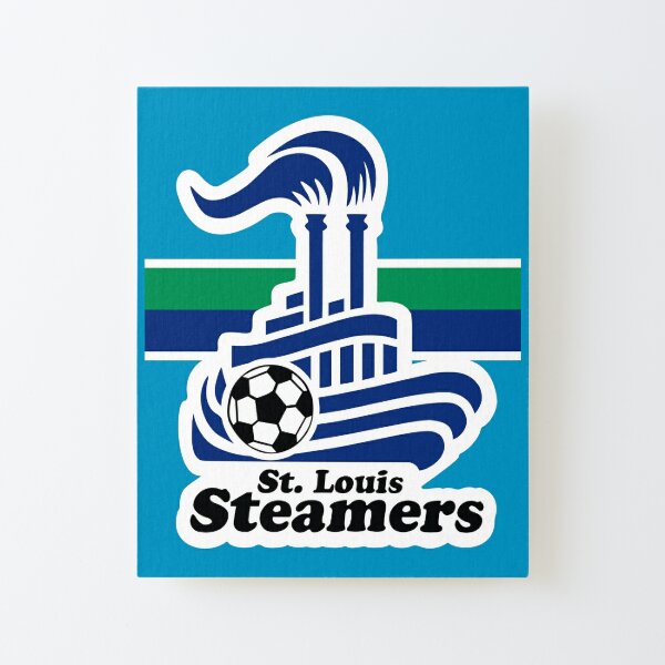 St. Louis Steamers Groovy Logo, Vintage Soccer Apparel