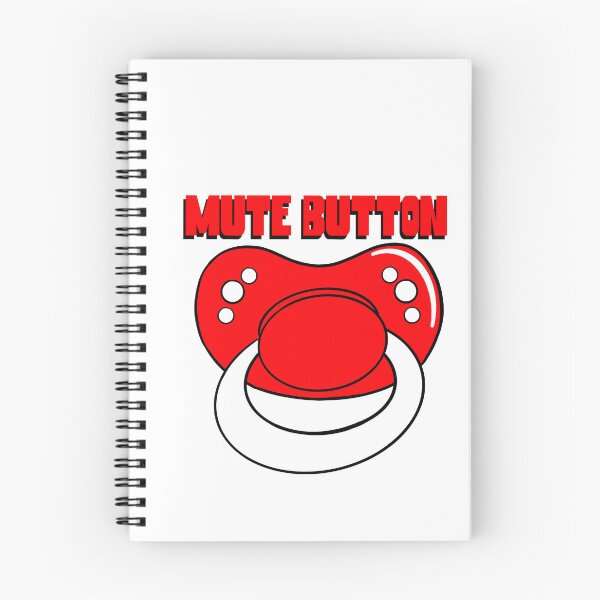 Item preview, Mute Button - Red designed and sold by DF3.