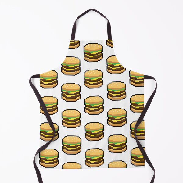Item preview, Cheeseburger pattern - pixel art designed and sold by Apex-tees.