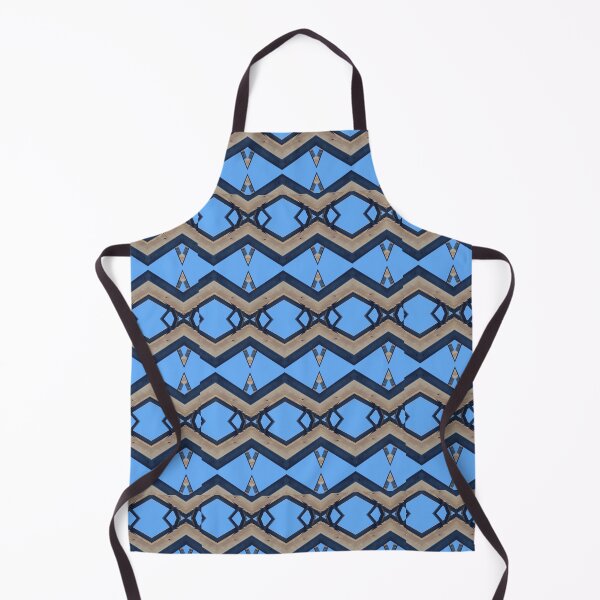 Item preview, A Pattern of Grey Metal and Bright Blue designed and sold by kristimb.