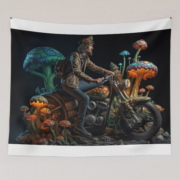 Item preview, Mushroom Man On His Little Mushroom Island designed and sold by Diego Re.