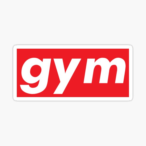 Gym Sticker