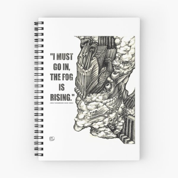 Item preview, "I must go in, the fog is rising." designed and sold by Dr-Mcdoughnut.