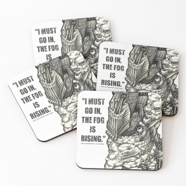 Item preview, "I must go in, the fog is rising." designed and sold by Dr-Mcdoughnut.