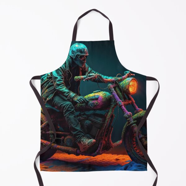 Item preview, Bad Ass Biker On Dry Dusty Paint designed and sold by Diego Re.