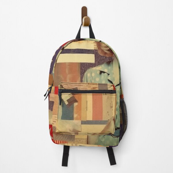 Item preview, America Retro Vintage Patchwork of Americana Pattern Collage designed and sold by BrandonArtWorld.