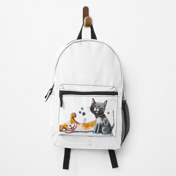 Item preview, Cat and dog friendship-Edited AI generated art designed and sold by Frostp.