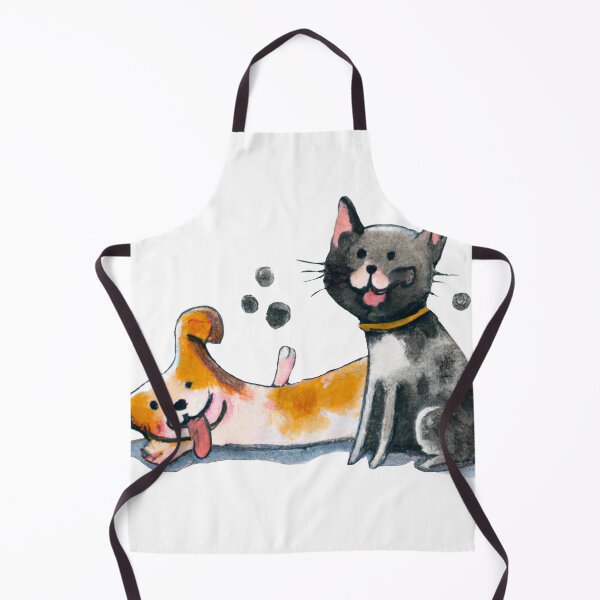 Item preview, Cat and dog friendship-Edited AI generated art designed and sold by Frostp.