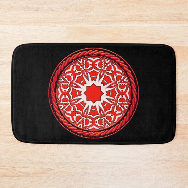Item preview, Kaleidoscope Red Sigil in Celtic Circle Frame 11 designed and sold by Swabcraft.