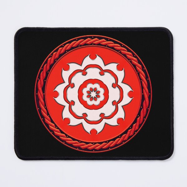Item preview, Kaleidoscope Red Sigil in Celtic Circle Frame 12 designed and sold by Swabcraft.