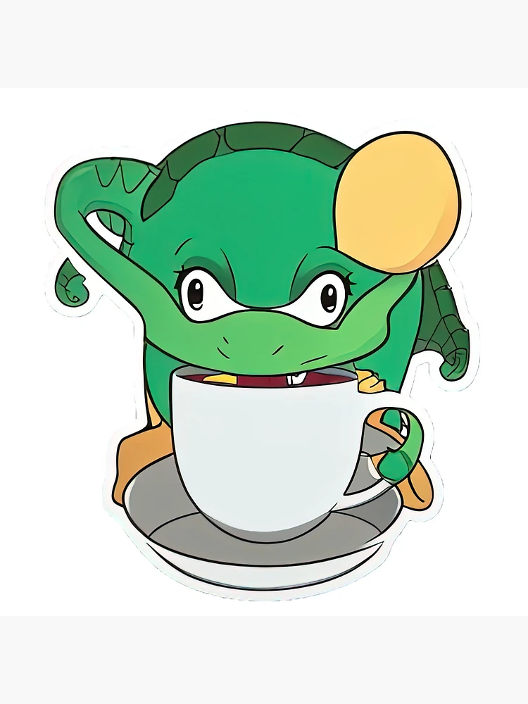Thumbnail 3 of 3, Pin, Java-Saurus Rex: A Roaring Morning Ritual designed and sold by joomark.