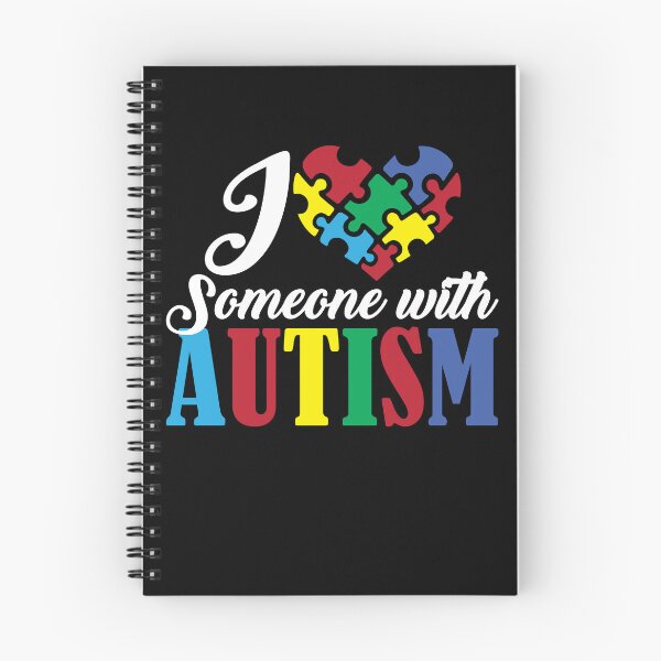 Item preview, I Love Someone With Autism Heart Puzzle Autism Awareness Gear designed and sold by DynamicDesign.