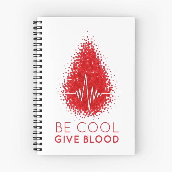 Item preview, Be Cool Give Blood, Blood Drop Cardiogram designed and sold by CarpeDiem96.