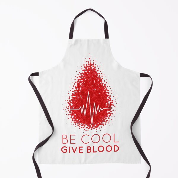 Item preview, Be Cool Give Blood, Blood Drop Cardiogram designed and sold by CarpeDiem96.