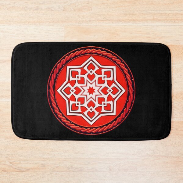 Item preview, Kaleidoscope Red Sigil in Celtic Circle Frame 13 designed and sold by Swabcraft.