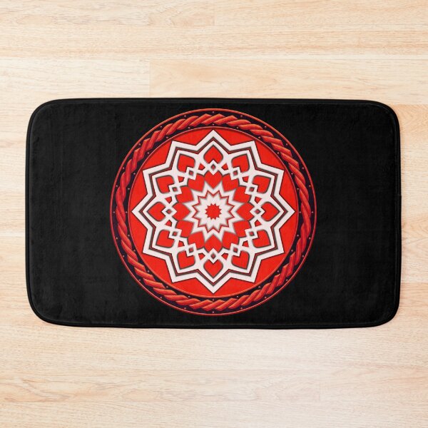 Item preview, Kaleidoscope Red Sigil in Celtic Circle Frame 15 designed and sold by Swabcraft.