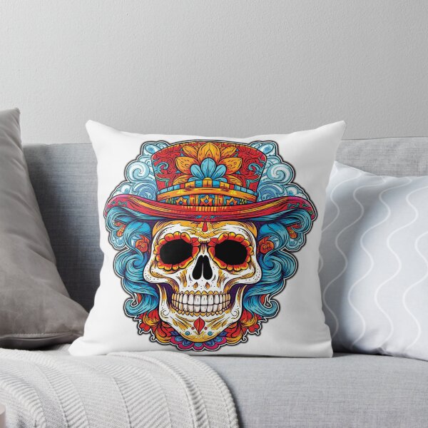 Aperçu de l'œuvre M. Cool, Jour des Morts - Señor Chido, Día De Los Muertos créée et vendue par Rickie Pauley.