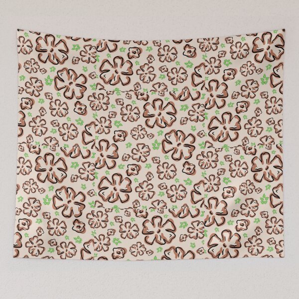 Item preview, Flowers of brown designed and sold by andrasdesignssss.
