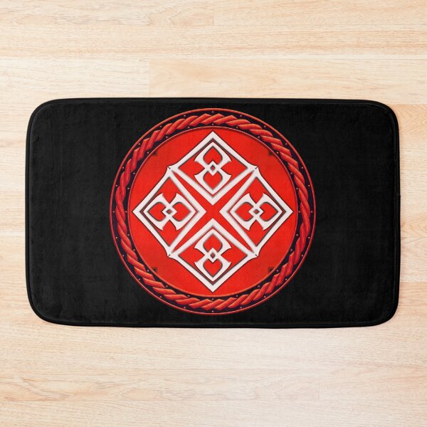 Item preview, Kaleidoscope Red Sigil in Celtic Circle Frame 17 designed and sold by Swabcraft.