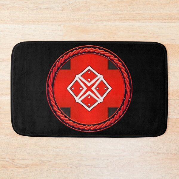 Item preview, Kaleidoscope Red Sigil in Celtic Circle Frame 18 designed and sold by Swabcraft.