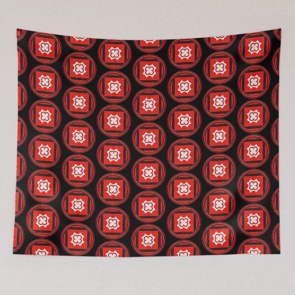 Item preview, Kaleidoscope Red Sigil in Celtic Circle Frame 20 designed and sold by Swabcraft.