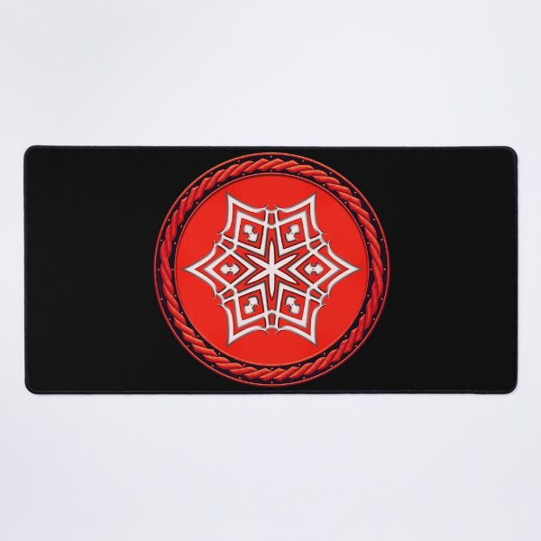 Item preview, Kaleidoscope Red Sigil in Celtic Circle Frame 22 designed and sold by Swabcraft.