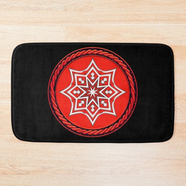 Item preview, Kaleidoscope Red Sigil in Celtic Circle Frame 23 designed and sold by Swabcraft.