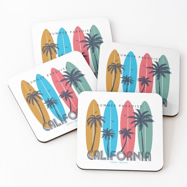 Item preview, Summer Surfing Beach Sunset Palm Tree Clothing Co. designed and sold by Md safi uddin Nazim.