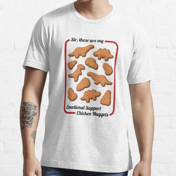 Emotional Support Nuggets T-shirt -  Ireland