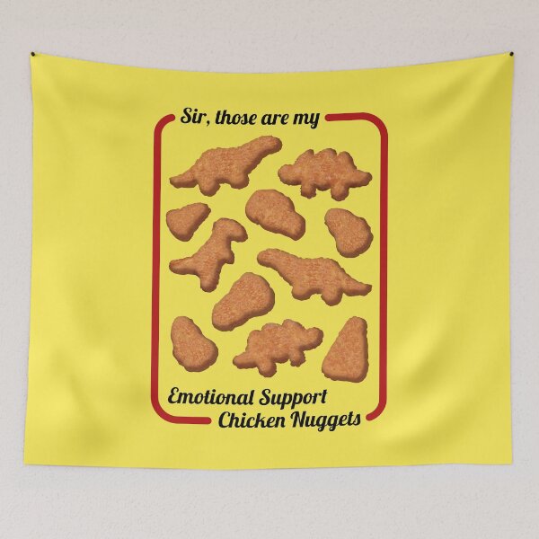 Item preview, Emotional Support Nuggets designed and sold by BoyPilot Goods.