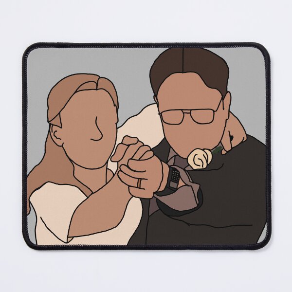 Item preview, Dwight & Angela’s Wedding designed and sold by BRICKWALL01.
