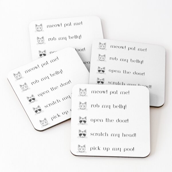 Item preview, Cats are narcissists! designed and sold by PurrfectionMeow.