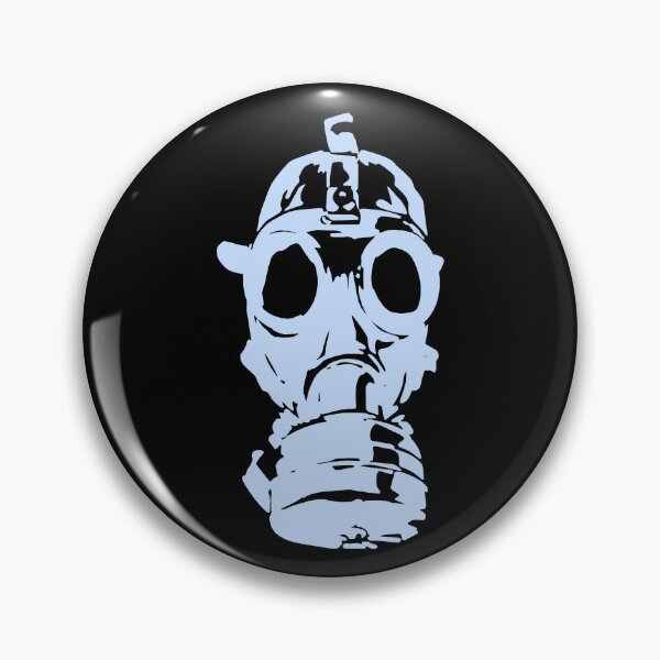 Item preview, Heavenly Blue Gas Mask designed and sold by Ninjakandy.