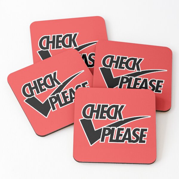 Item preview, Check Please Swoosh Hype Sticker designed and sold by DHC-design.