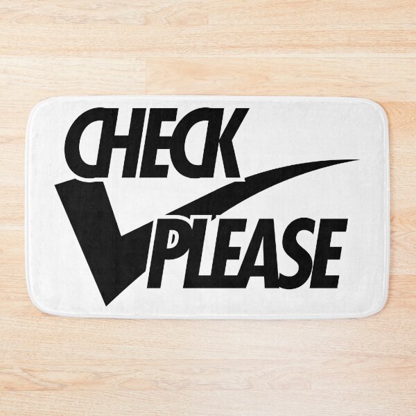 Item preview, Check Please Swoosh Hype Sticker designed and sold by DHC-design.
